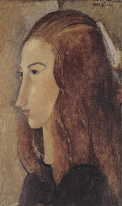Amedeo Modigliani Portrait of Jeanne Hebuterne (mk39) oil painting image